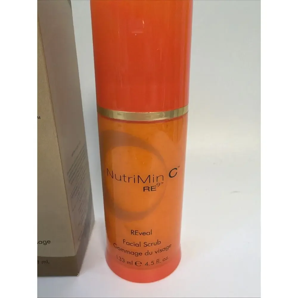 New Arbonne NutriMin Re9 C REveal Facial Scrub 4.5oz Anti-aging USA‎ Made Beauty